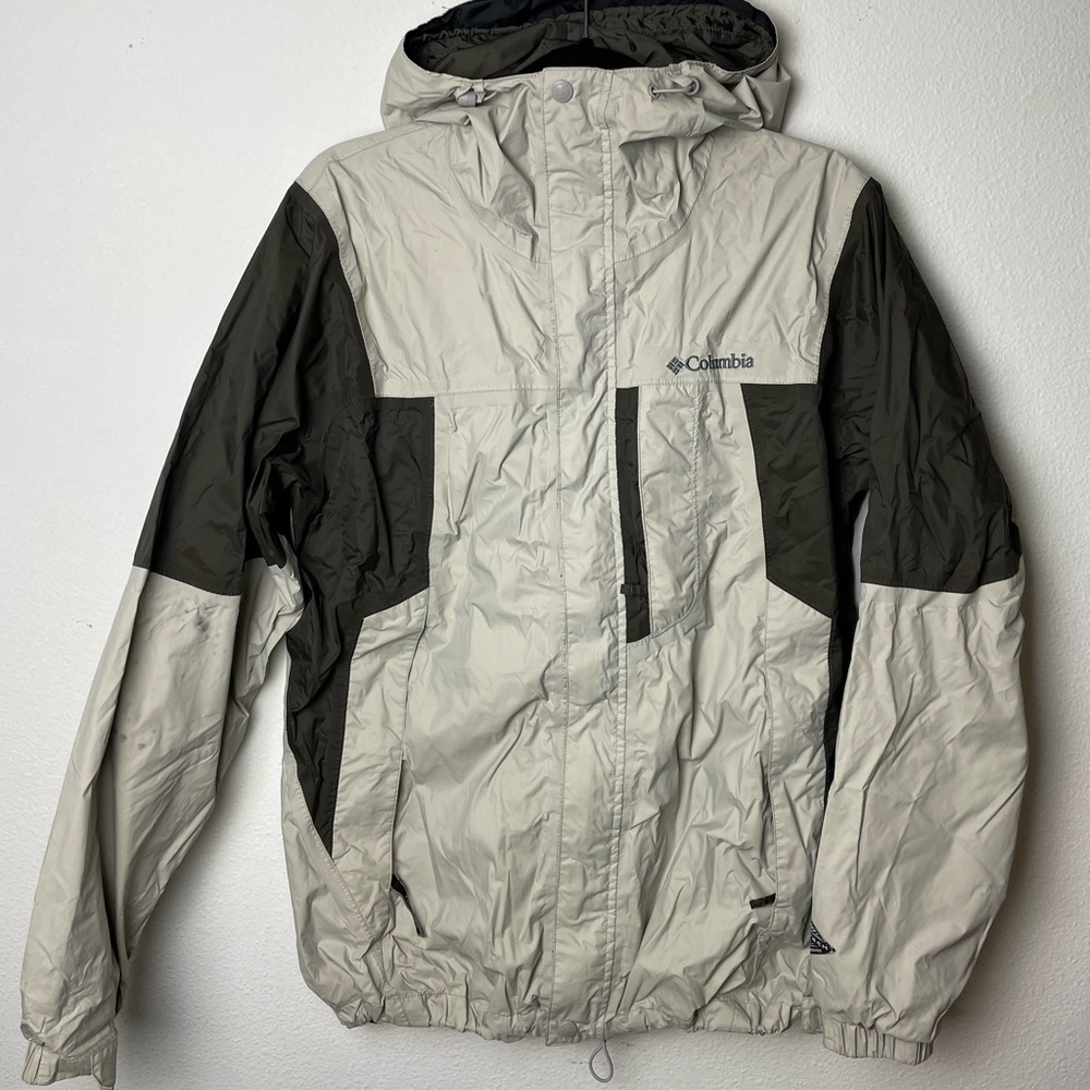 Columbia Omni-Tech Jacket Zip Front Waterproof Advanced Performance Men’s Small